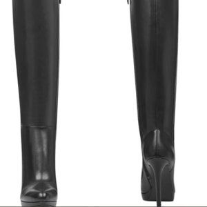 Brand New Nine West Quizme Black Boots Size 7